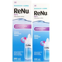 Bausch & Lomb Multi-purpose Contact Lens Solution 360ML + 240ML