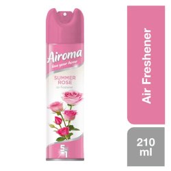 Airoma Odour Control Air Freshener Summer Rose 210ML