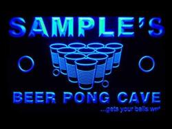 Pb-tm Name Personalized Custom Man Cave Beer Bar Neon Light Sign