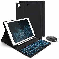 Jelly Comb Backlight Keyboard Case With Mouse For Ipad 9.7 2018 6TH Gen Ipad 2017 5TH Gen Ipad Pro 9.7 Air air