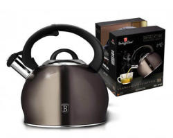 berlinger haus 3l stainless steel whistling kettle