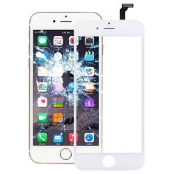 Touch Panel With Front Lcd Screen Bezel Frame & Oca Optically Clear Adhesive For Iphone 6 White