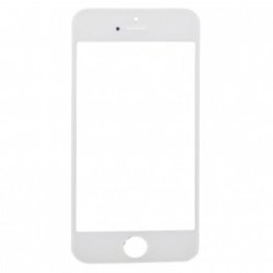 Iphone 5 5s 5c Replacement Glass Lens - White Or Black + Free Screenguard