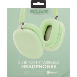 Bounce Aurora Series Bluetooth Headphones Green