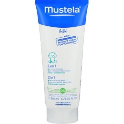 Mustek Mustela Bebe 2-IN-1 Hair & Body Wash 200ML