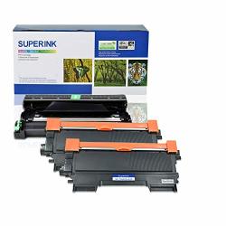 Superink Toner Cartridge And Drum Unit Set Replacement Compatible For Brother TN450 TN-450 TN420 DR420 Used In Intellifax 2840 2940 HL-2270DW MFC-7360N MFC-7860DW 2