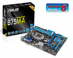 Asus Intel B75M-A Motherboard