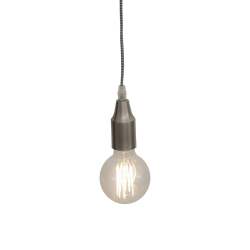 Easy Pendant Brushed Silver