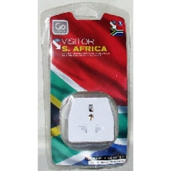 GO TRAVEL Visitor Adaptor South Africa