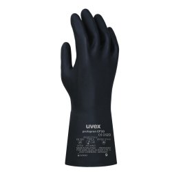 Uvex Profapren CF33 Neoprene Chemical Safety Gloves - Black