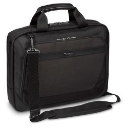 Targus - Citysmart Essential Multi-fit 12.5-14 Laptop Topload Black & Grey