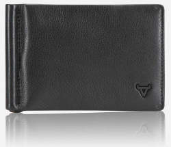 Brando Armstrong Wallet With Money Clip Black - 7190 Black