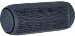 LG Xboom Go PL7 30W Portable Wireless Bluetooth Speaker- Two 2.3 Inch Woofers Meridian Audio Technology Dual Passive Radiators Dual Action Bass Doubles As