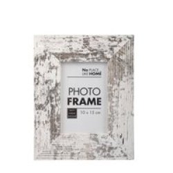 Picture Frame - Wooden - White Wood Stain - 10CM X 15CM - 2 Pack