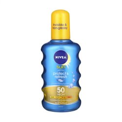 Nivea Sun Protect & Refresh Invisible Cooling Spray SPF50 Sunscreen 200ML
