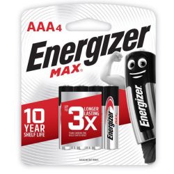 Energizer - Max Aaa - 4 Pack - 4 Pack