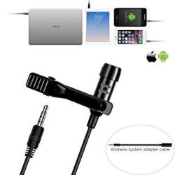 Homics Lavalier Lapel Microphone Professional Grade MIC With Easy Clip On System Perfect For Recording Youtube Interview Video Conference Podcast And Voice Dictation