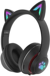 Tg-black Kitty Stereo Headsets