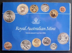 Royal Australia Mint Set 1984 Proof.