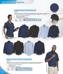 Mens & Ladies Pioneer Check Blouse Long Sleeve - S m l - Barron - New - 4 Colours