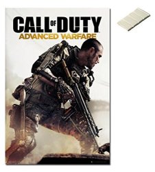 Bundle - 2 Items - Call Of Duty Advanced Warfare Cover Poster - 91.5 X 61CMS 36 X 24 Inches And Small Block Of White Tack