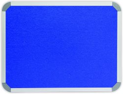 Info Board Aluminium Frame - 3000 1200MM - Royal Blue