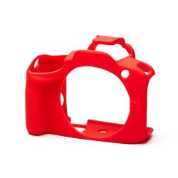 Pro Silicone Camera Case For Canon R100 Mirrorless Cameras - Red