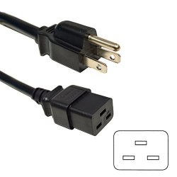 Hqrp 6FT Rectangle Ac Cord For Hp 178968-001 Proliant DL580 G2 G3 DL585 Server Mains Cable Power + Hqrp Coaster