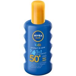 Nivea Sun Kids Protect & Care SPF50+ Extra Water Resistant Sun Spray 200ML