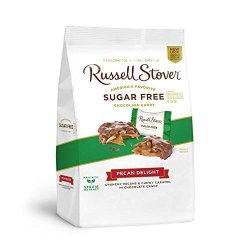 Russell Stover Sugar Free Pecan Delight Gusset 17.9 Oz. Bag
