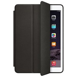 New Ipad 2017 Ipad 9.7 A1822 A1823 Case Besteck Case Cover For Apple The New Ipad 9.7 Inch 2017 Model Lightweight With Stand And Auto Wake sleep Black