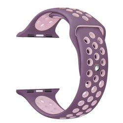 42MM Hole Band For Apple Watch - Purple Size: S m
