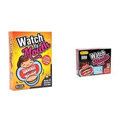 Watch Ya' Mouth Family Edition - The Authentic Hilarious Mouthguard Party Card Game With Watch Ya' Mouth Nsfw Adult Expansion 2 Card Game Pack