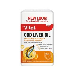 Vital Cod Liver Oil 90 Capsules