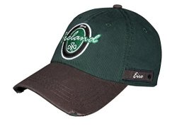 Croker Dark Green & Brown Ireland Oval Label Cap One Size Fits All Mens Baseball Hat