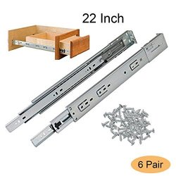Gobrico 22 Inch Full Extension Telescopic Side Rear Mount Drawer