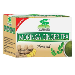 CLOSEMYER Instant Moringa Ginger Tea Honeyed - 10 Sachets