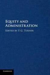 Equity And Administration Paperback