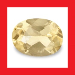 Imperial Topaz - Imperial Orange Oval Facet - 0.16cts