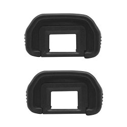 Adqq 2 Pack Eyepiece Eb Eyecup Eye Cup Replacement For Canon Eos 70D 60D 50D 30D 20D Dslr Camera