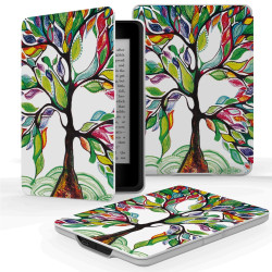 Premium Thinnest & Lightest Leather Cover With Auto Wake Sleep For Amazon All-new Kindle Paperwhite - Lucky Tree