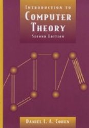 Introduction To Computer Theory Paperback 2rev Ed