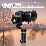 ROWEQPP 3-Axis Foldable Pocket-Sized Handheld Gimbal Stabilizer Replacement for iPhone X Huawei Smartphones Compatible with GoPro