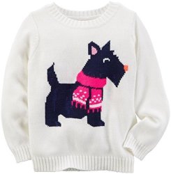 Carter's Baby Girls' Sweater 235G446 Ivory 3M