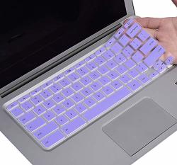 Casebuy Keyboard Cover For Hp 14 Inch Chromebook hp Chromebook 14-DB Series hp Chromebook 14-CA Series hp Chromebook 14-AK Series hp Chromebook 14 G2 G3 G4 G5 Purple