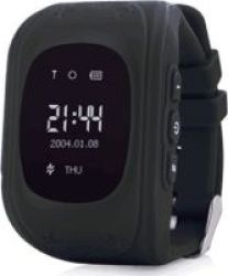 Intellibyte Kids Smart GPS Tracker Watch in Black