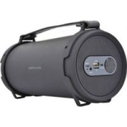 Astrum SM310 Portable Bluetooth Barrel Speaker 12w Black