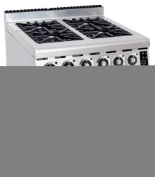 Gas Stove With Electric Oven Anvil - 4 Burner