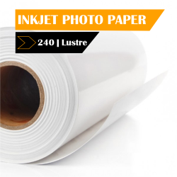 Inkjet Photo Paper Satin Lustre 240GSM 914MM X 30M Roll