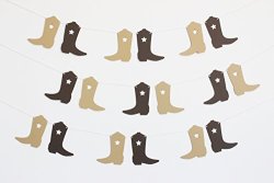 Cowboy Boots Party Banner